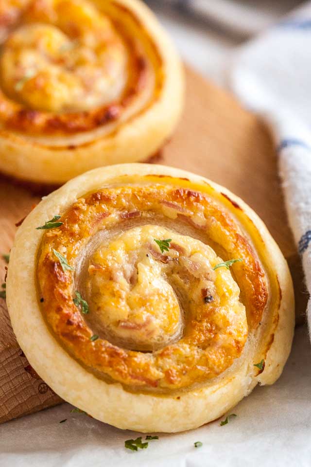 Baked Ham & Cheese Pinwheels: Foolproof Flaky Perfection